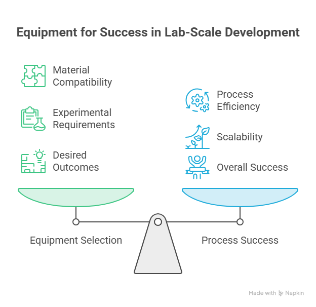 Selecting the Right Process Equipment During Lab-Scale Process Development