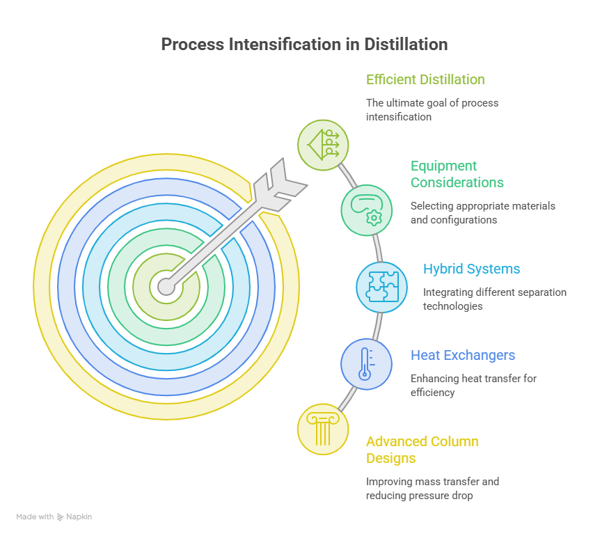 Process Intensification in Distillation: Strategies and Equipment Considerations