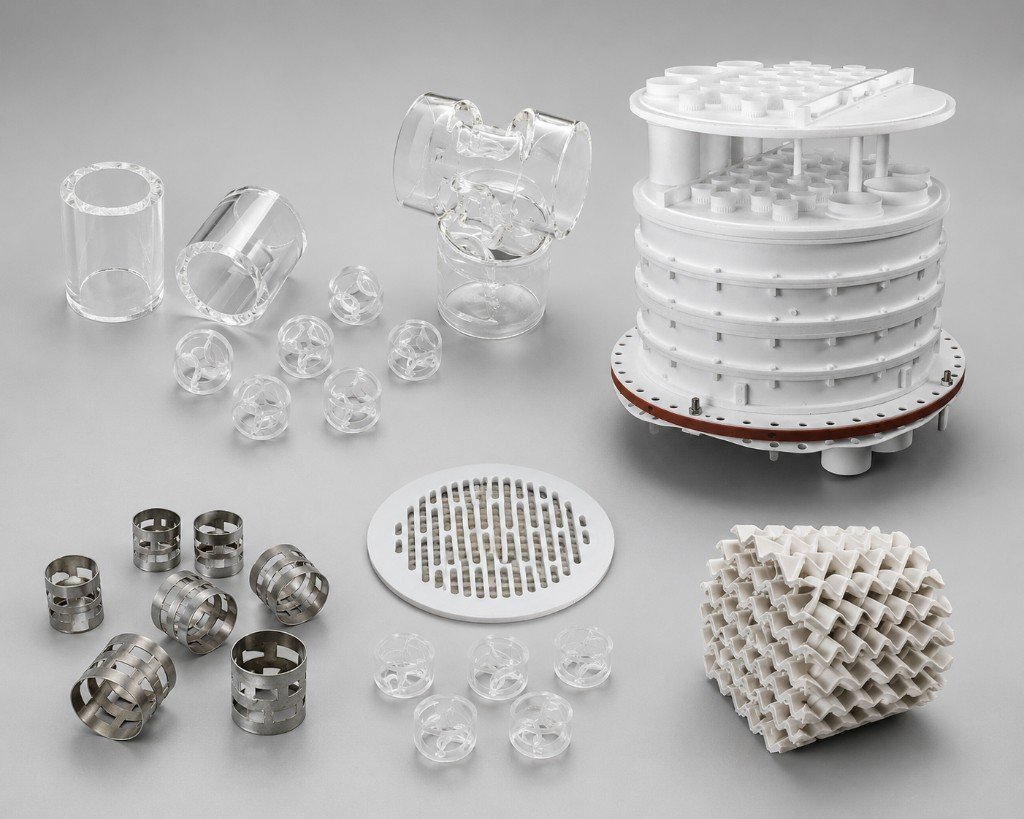 Glass Column Packing & Internals