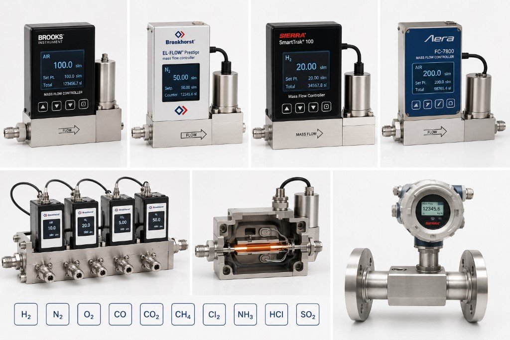 Mass Flow Controllers system assembly