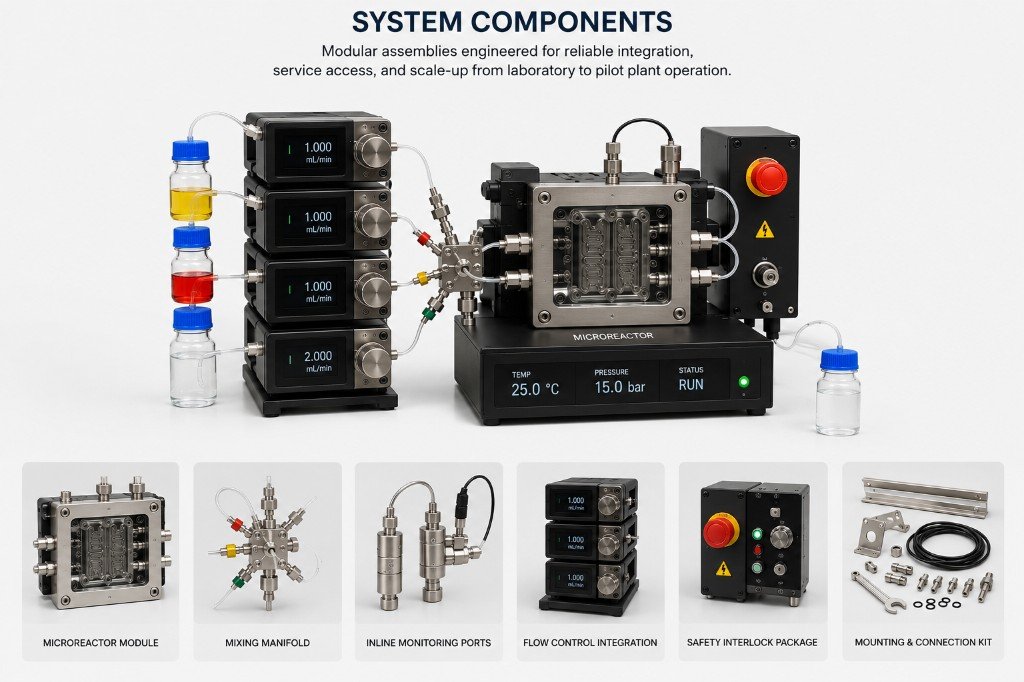 Micro Reactors system assembly