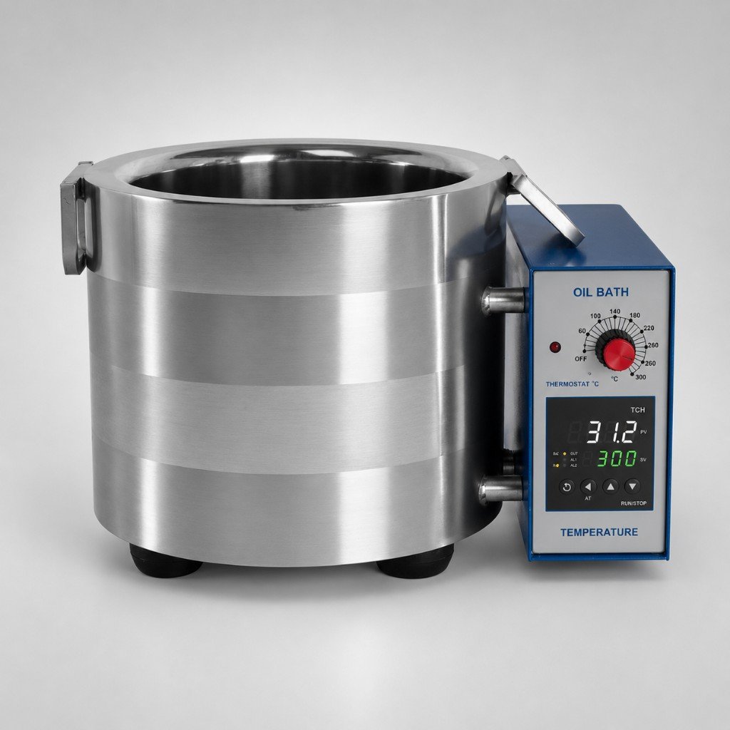 Oil / Water Heating Bath system assembly
