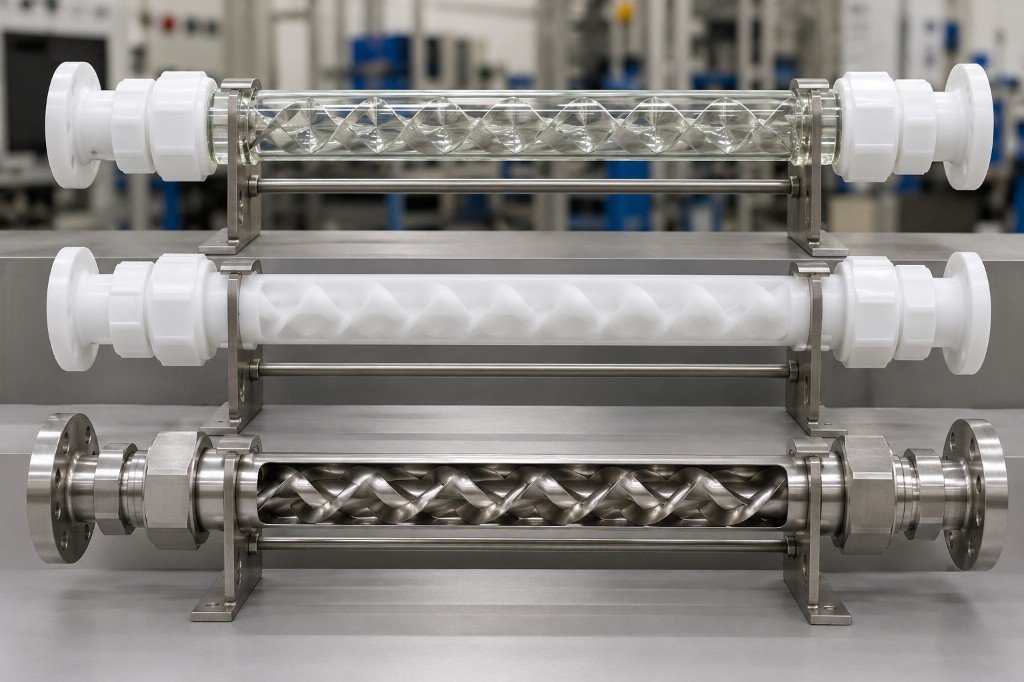 Static Mixers system assembly