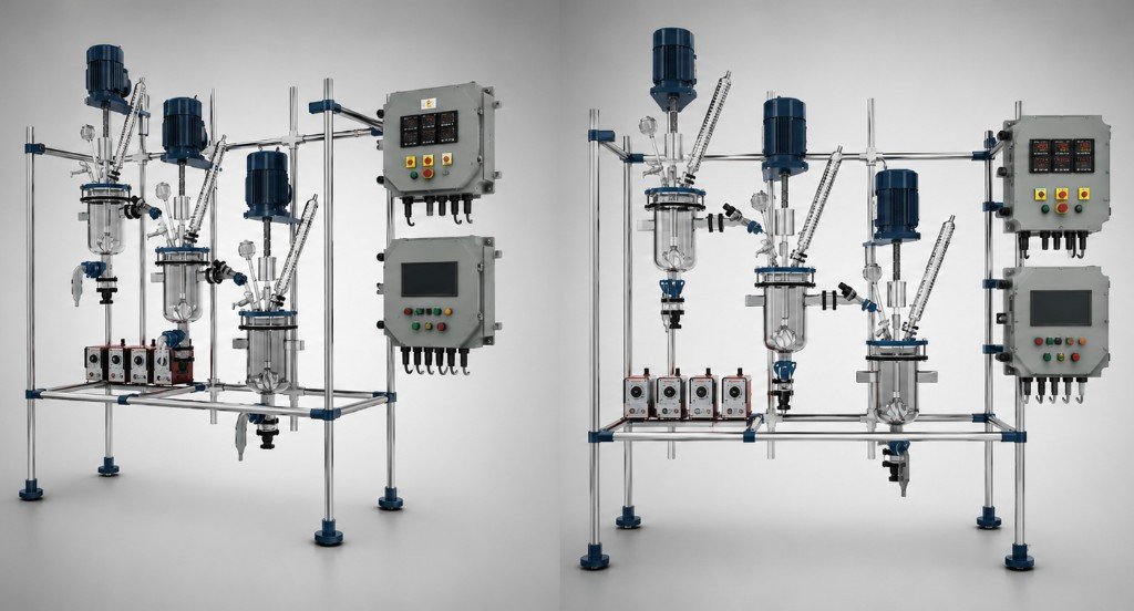 Stirred Tank Reactors (CSTR) system assembly
